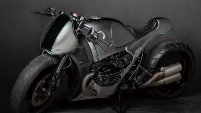 Motor tunggangan Shadow Moon versi baru nih.