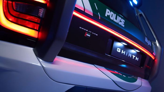 Buritan gagah Ghiath berbasis Nissan Patrol Nismo