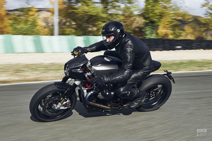 Moto Guzzi Griso 1200 cafe racer yang sangar