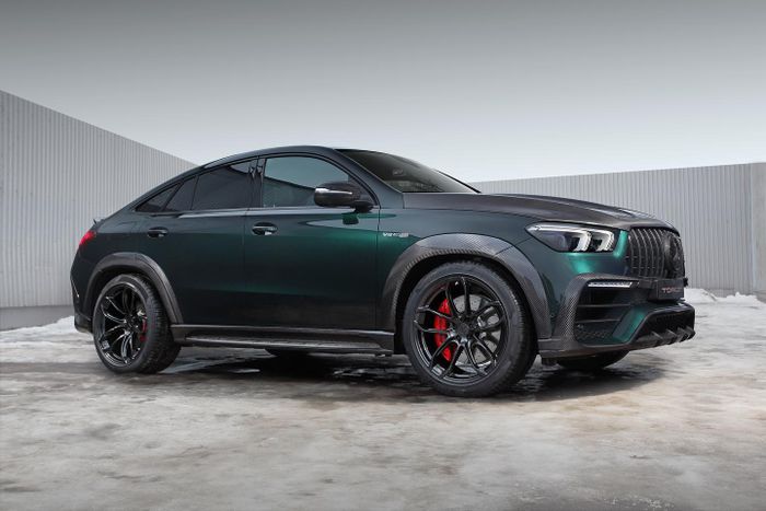 Modifikasi Mercedes-AMG GLE 63 ditopang pelek Shark Style ukuran 23 inci