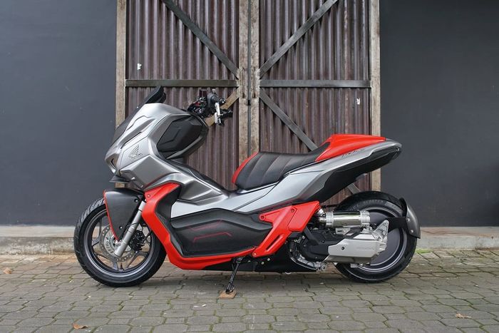 Hasil modifikasi ADV150 di gelaran Honda Dream Ride Project