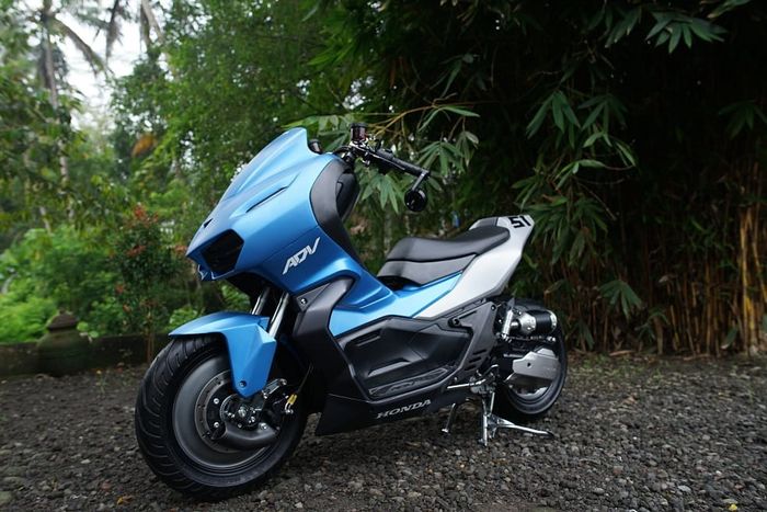 Hasil modifikasi ADV150 di gelaran Honda Dream Ride Project
