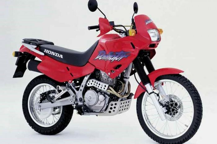 Tampang standar Honda NX650 Dominator