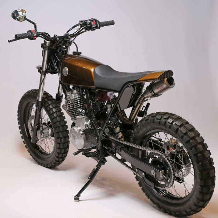 Honda NX650 Dominator scrambler yang sangar