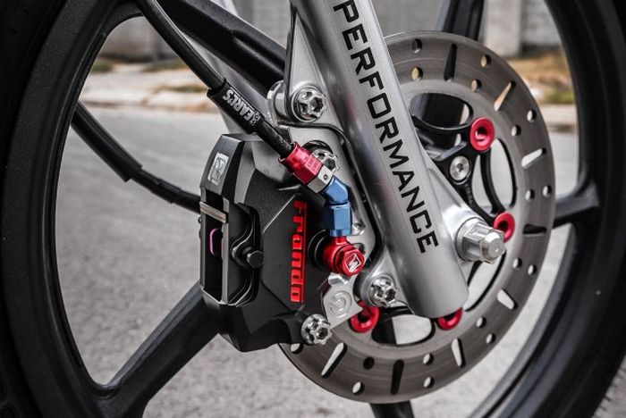 Kaki depan cuma dapat upgrade rem