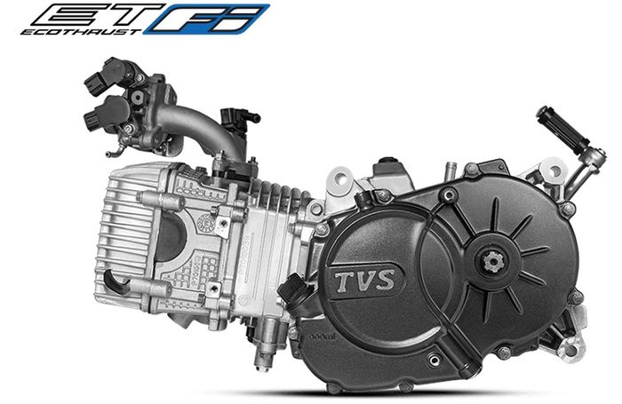 TVS XL 100 Heavy Duty i-Touchstart mengandalkan sistem transmisi kecepatan tunggal atau single speed yang unik. 