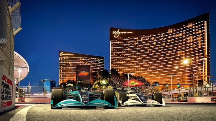 Ilustrasi F1 Las Vegas