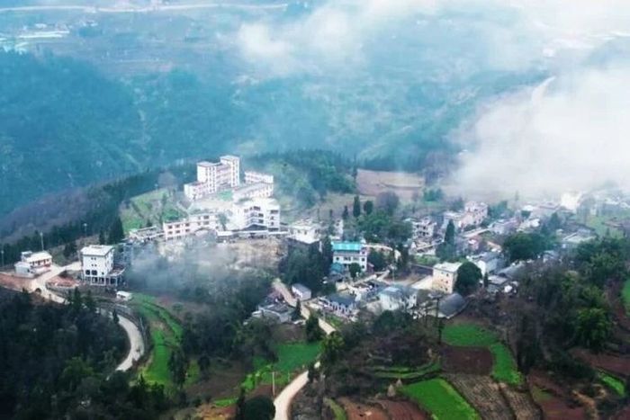 Lokasi Desa Panzhiga yang dijuluki Kampung Tesla.