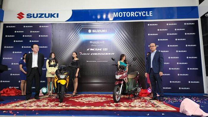 Suzuki Nex Digi dikenalkan bersamaan dengan Nex Crossover di Kamboja