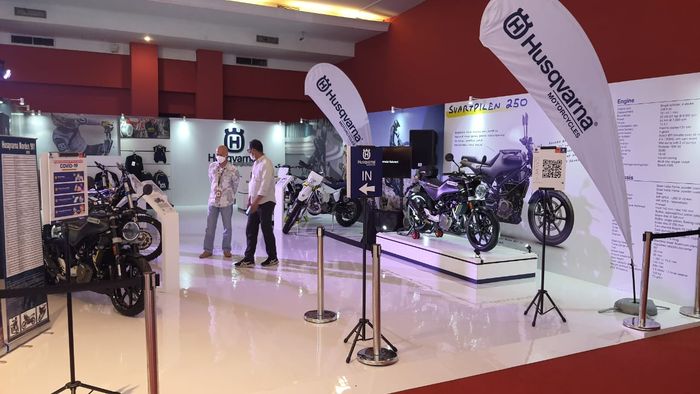 Booth Husqvarna di IIMS 2022