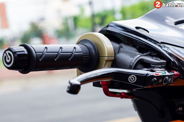 Master rem diganti Brembo RCS dan ada gas spontan Domino