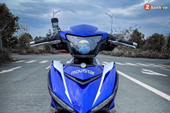 Headlamp pakai model LED proyektor dan master rem serta tuas kopling diganti semua