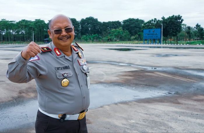 Direktur Keamanan dan Keselamatan (Dirkamsel) Korlantas Polri, Brigjen Pol Chryshnanda Dwilaksana