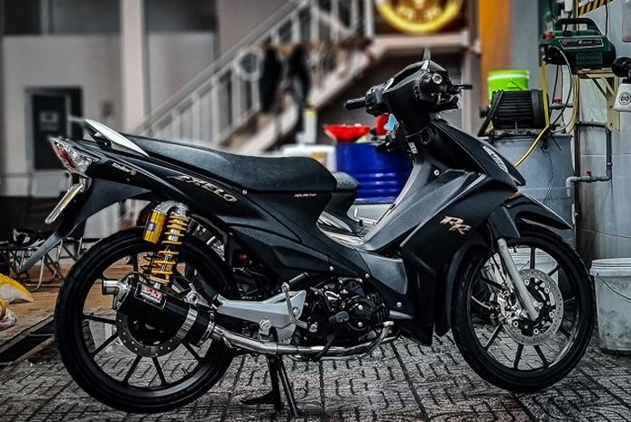 Modifikasi Suzuki Axelo 125 yang istimewa