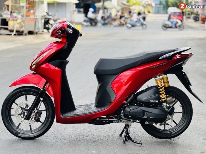 Modifikasi Honda Vision yang elegan