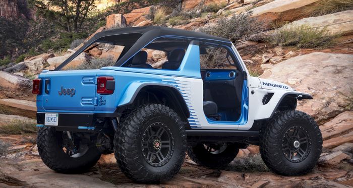 Jeep Magneto kini semakin bertenaga dan tampil semakin tangguh.