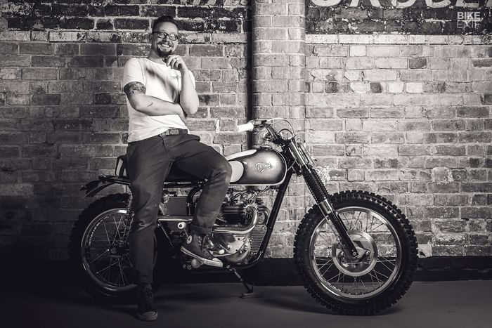 Mark Drury dan Triumph Daytona 500 garapannya