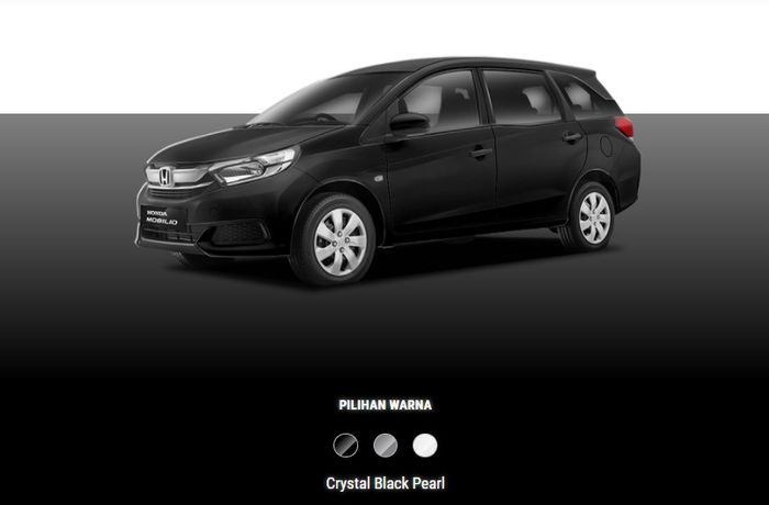 Salah satu pilihan warna Mobilio S MT.