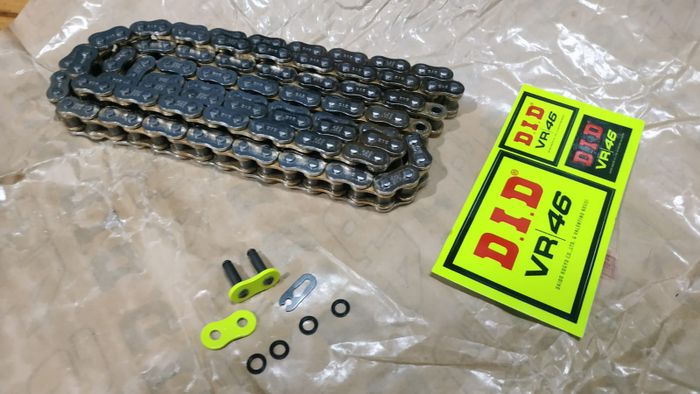 Rantai DID X VR46 Signature Edition diklaim berperforma tinggi dan kuat