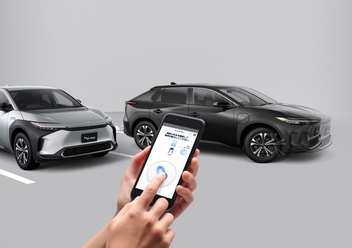 Fitur Advanced Park pada Toyota bZ4X.