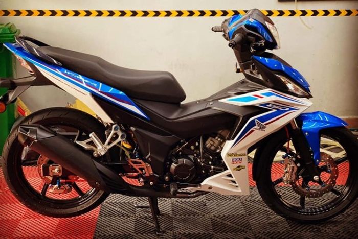 Modifikasi Honda Winner 150 alias Supra GTR 150 yang apik