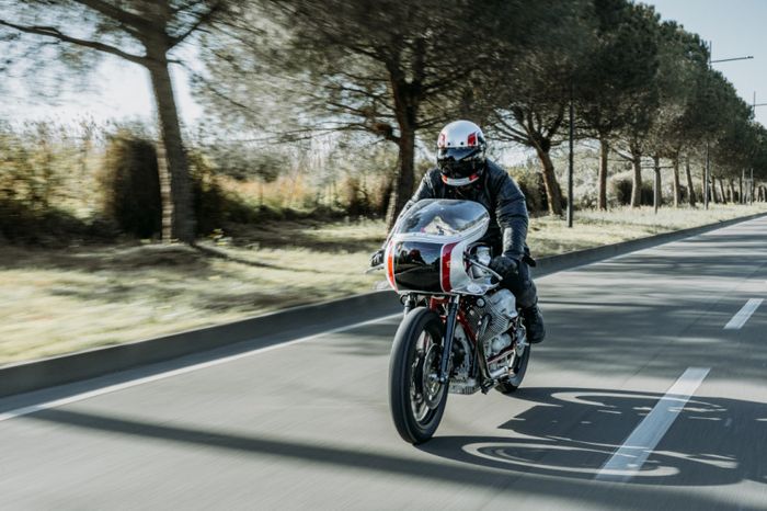 Moto Guzzi T5 850 cafe racer yang keren