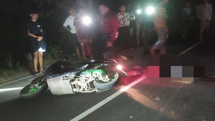 Lokasi kejadian korban bunuh pelaku begal di desa Ganti, Praya Timur, Lombok Tengah, NTB