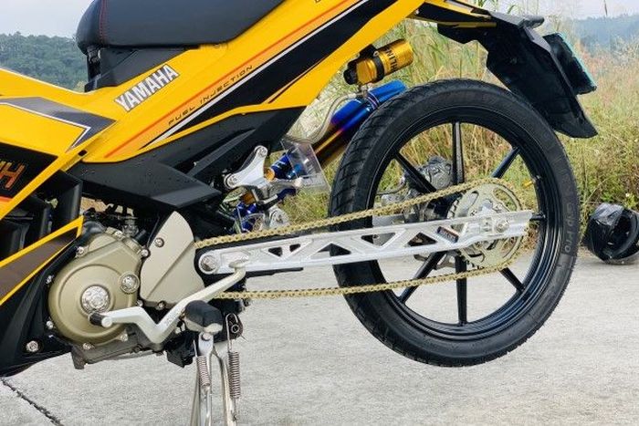 Kaki belakang juga mendapatkan full upgrade