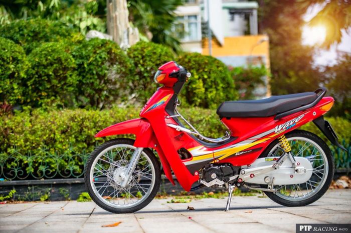 Modifikasi Honda Wave 110 alias Supra X