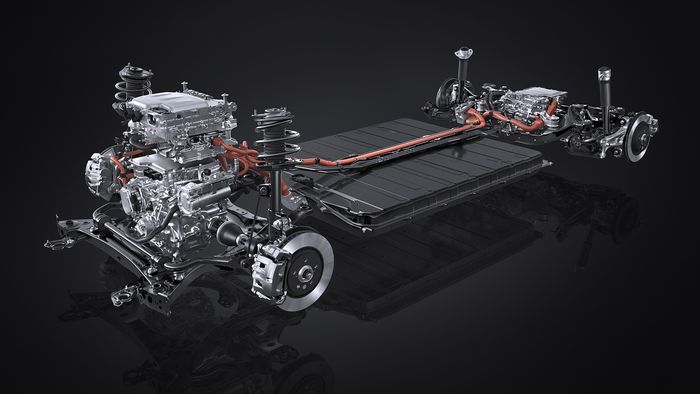 Lexus RZ dapat dua motor listrik dengan penggerak semua roda DIRECT4.