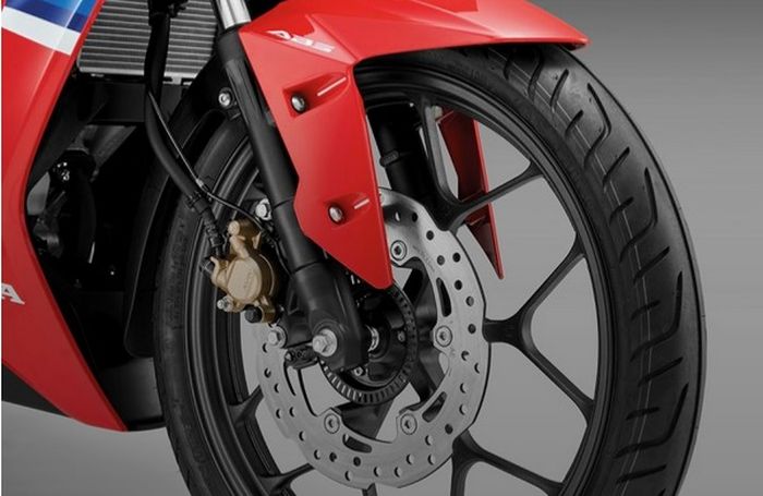 Honda RS-X sudah dilengkapi sistem ABS di rem depan