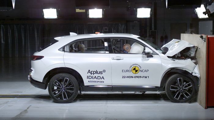 Honda HR-V mendapatkan empat bintang Euro NCAP.