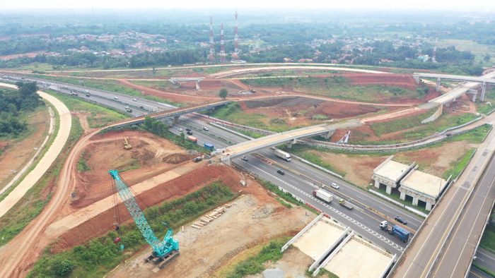  Jalan Tol Jakarta-Cikampek II Selatan dioperasikan secara fungsional selama arus mudik dan balik Lebaran 2022.