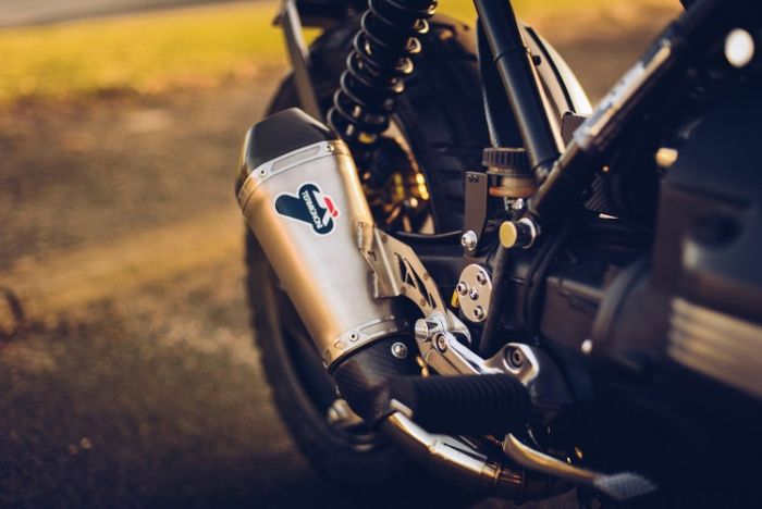 Sektor mesin mendapat beberapa ubahan terutama exhaust systemnya