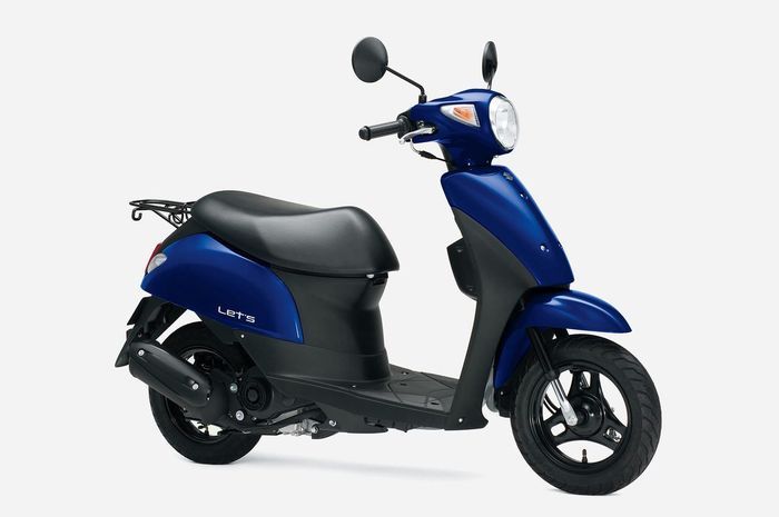 detail tampilan Suzuki Let's 2022