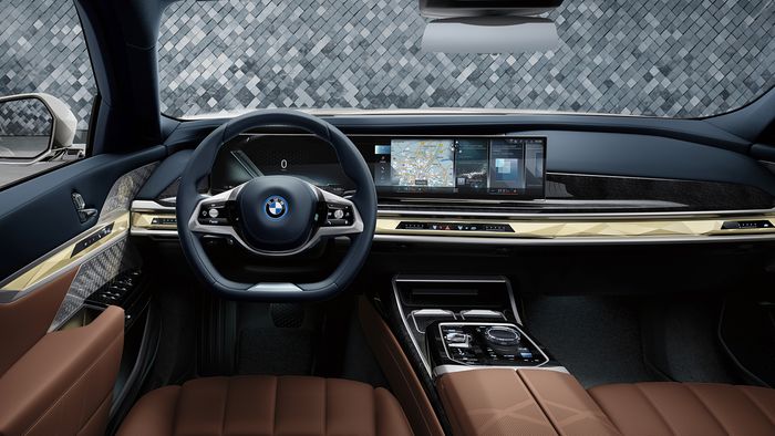 Interior BMW i7 The First Edition.