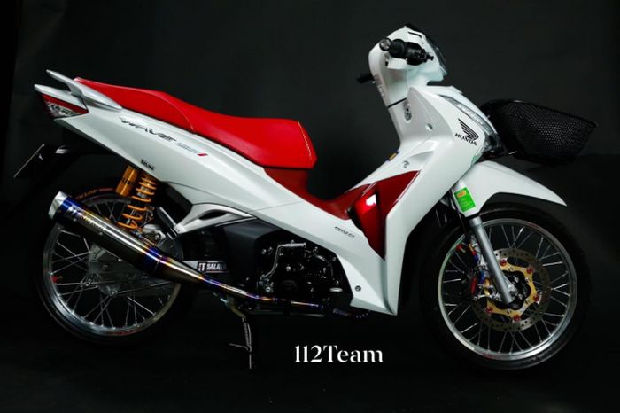 Modifikasi Honda Supra X 125 yang modis