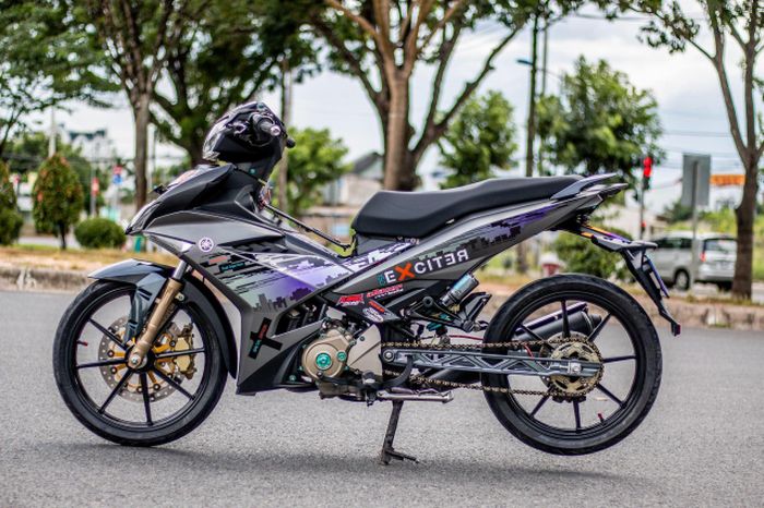 Modifikasi Yamaha MX King 150 yang istimewa