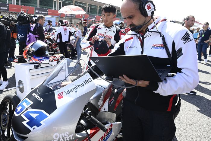 Strategi Honda Team Asia sukses hingga Mario Aji sukses perbaiki catatan waktu