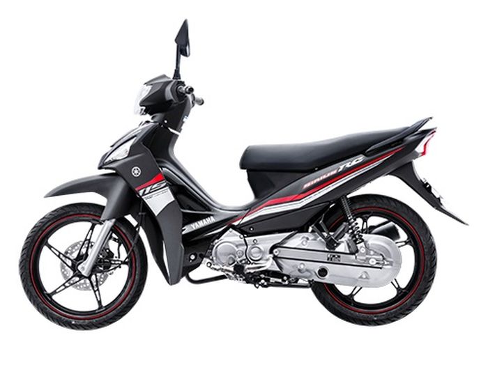 Tampak samping Yamaha Sirius FI