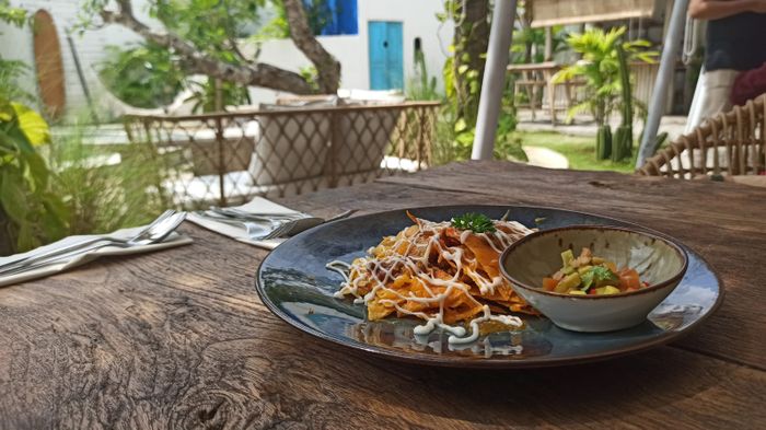 Salah satu cemilan di Osea resto dengan tempat yang asik