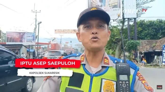 Kapolsek Sukaresik, Iptu Asep Saepuloh yang dimaki-maki penumpang Toyota Alphard di Tasikmalaya, Jawa Barat