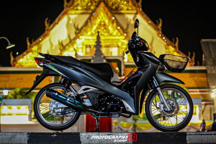 Modifikasi Honda Supra X 125 yang apik