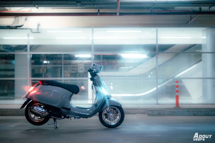 Modifikasi Vespa Sprint yang istimewa