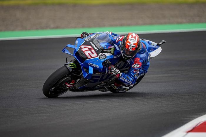 Tim Suzuki Ecstar yang diwakili Alex Rins dan Joan Mir mengaku puas raih posisi 5 dan 6 di MotoGP Mandalika 2022.(Dok. Suzuki)