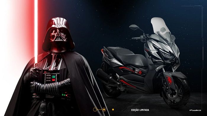 Yamaha XMAX Darth Vader, edisi spesial Star Wars