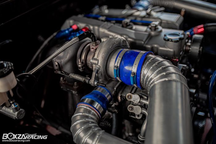 Mesin modifikasi Toyota Fortuner sudah ganti turbo biar lebih galak