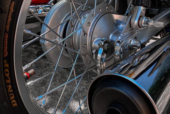 Rem belakang masih bermodel tromol