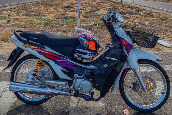 Modifikasi Honda Supra Fit yang keren