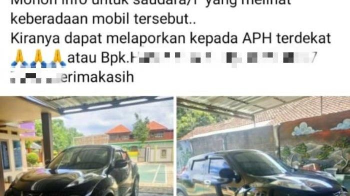 Nissan Juke hitam nopol BK 1387 KV hilangdibawa kabur calon pembeli di Bandar Lampung